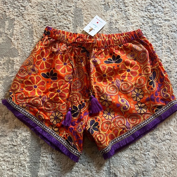 The Little Bazaar NWT Shorts Size M - Picture 1 of 4